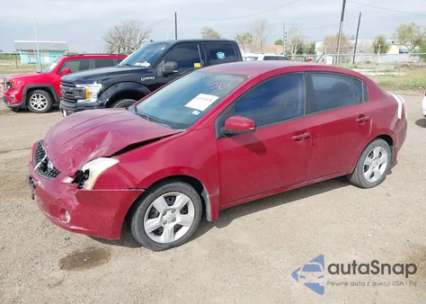 2008 Nissan Sentra 2.0S из США, поврежденный, VIN 3N1AB61E68L653574